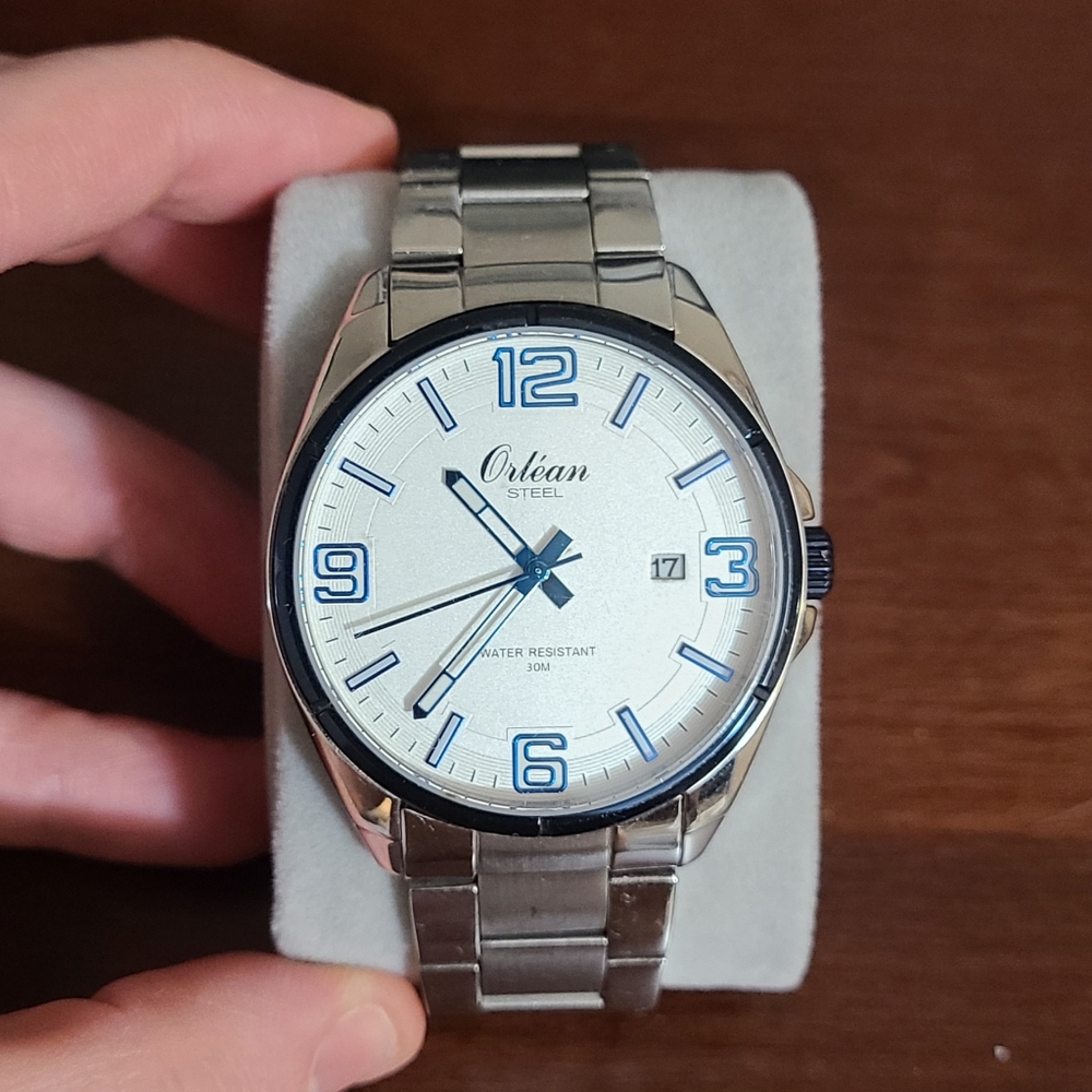 Silver Stainless Steel watch
